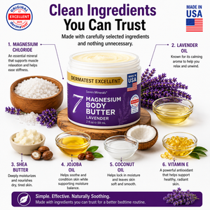 Mg Balm Lavender 2oz jar