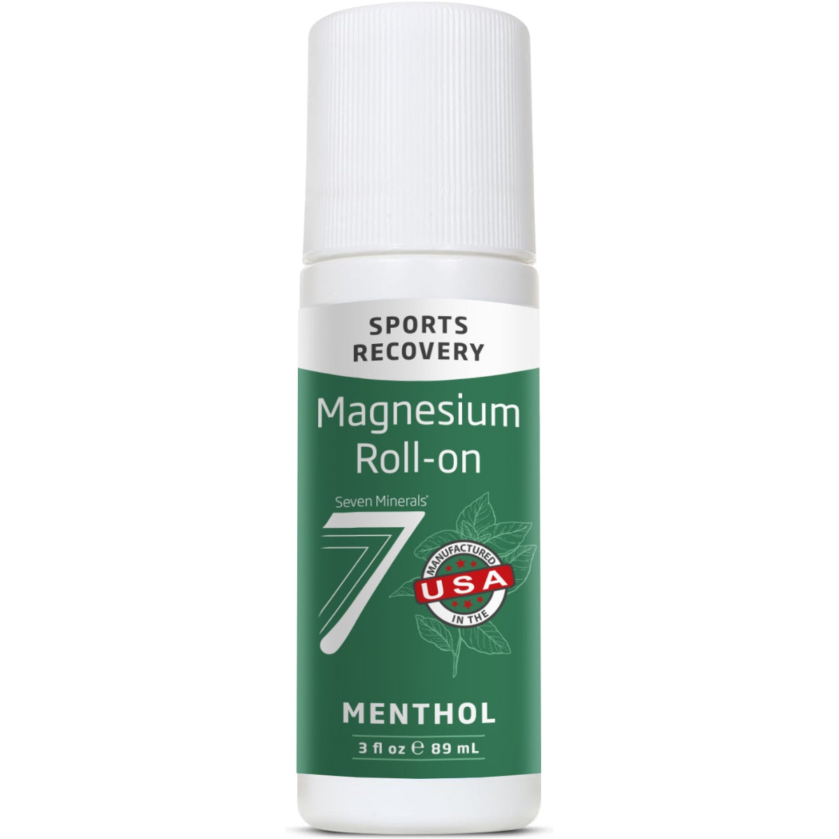 Magnesium Roll On Stick - Menthol, 3 Fl Oz