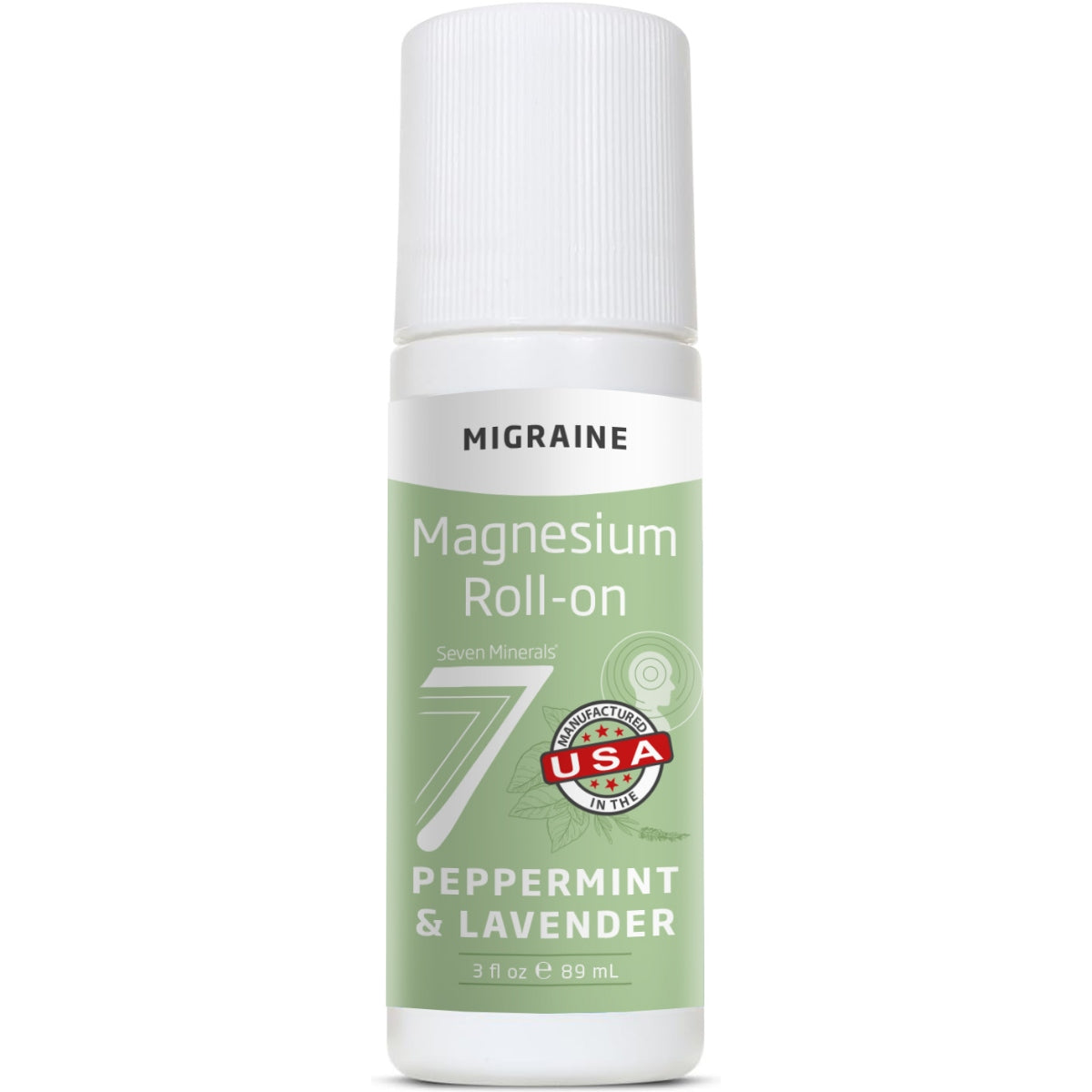 Magnesium Roll On Stick - Migraine, 3 Fl Oz