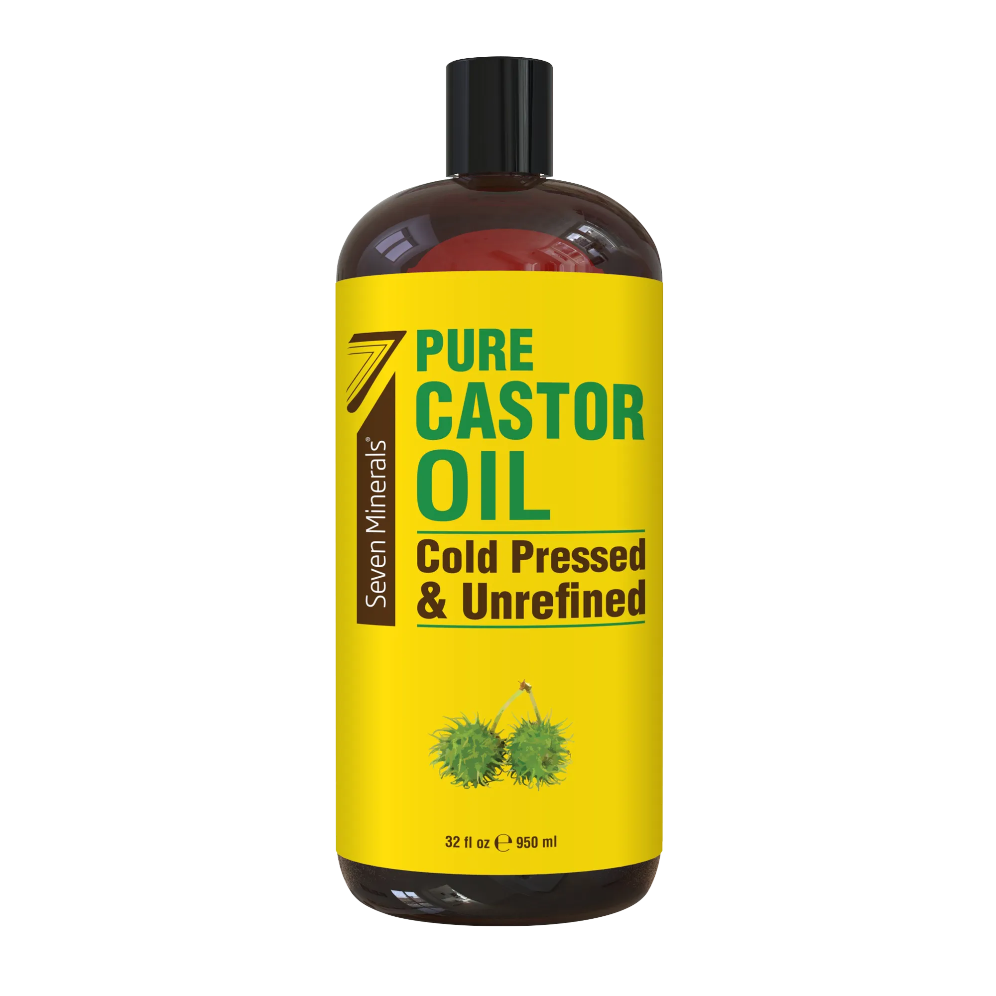 Cold Pressed Castor Oil (Shipping Within USA only)