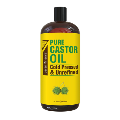 Cold Pressed Castor Oil (Shipping Within USA only)