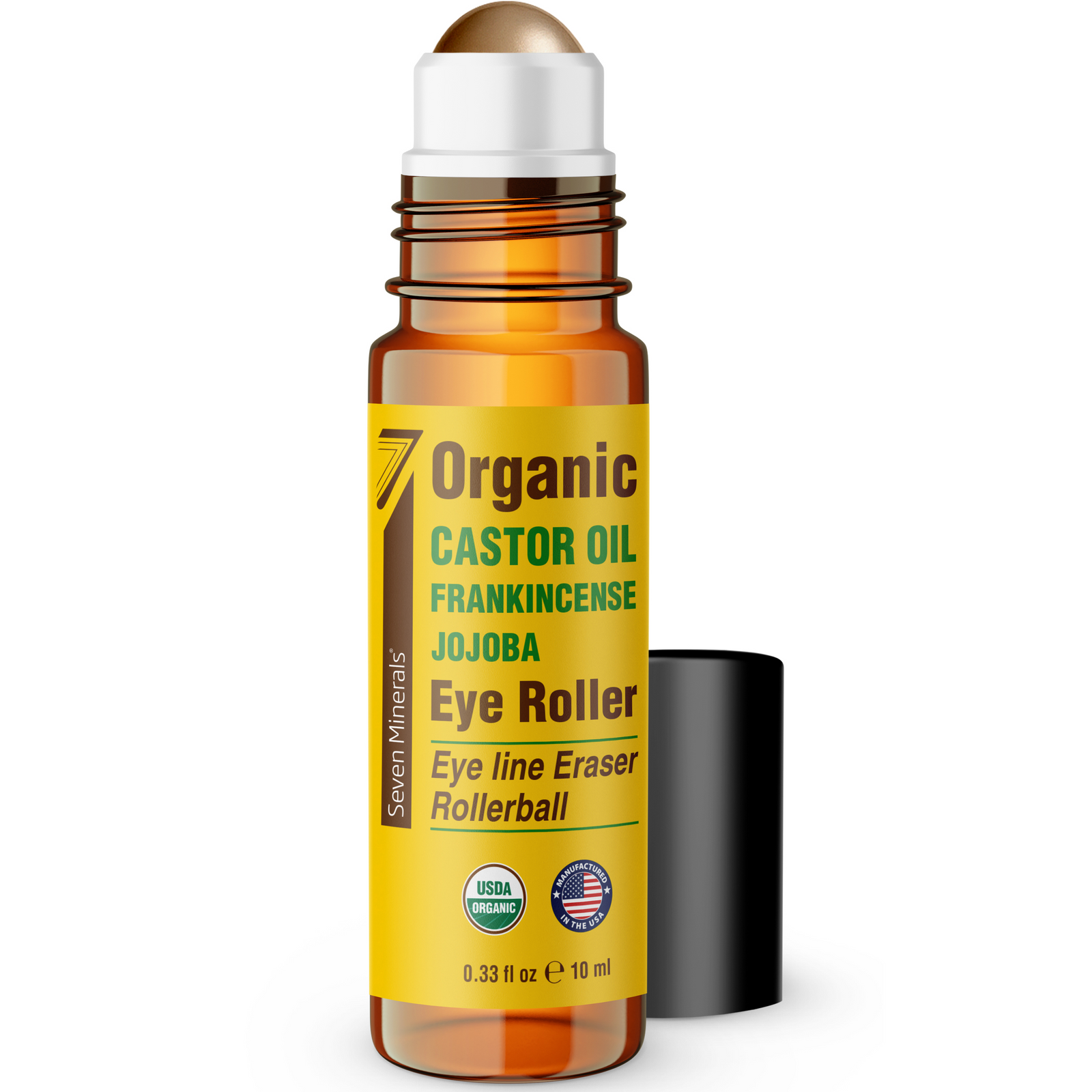 Roll On Castor with Frankincence and Jojoba 0.33 oz