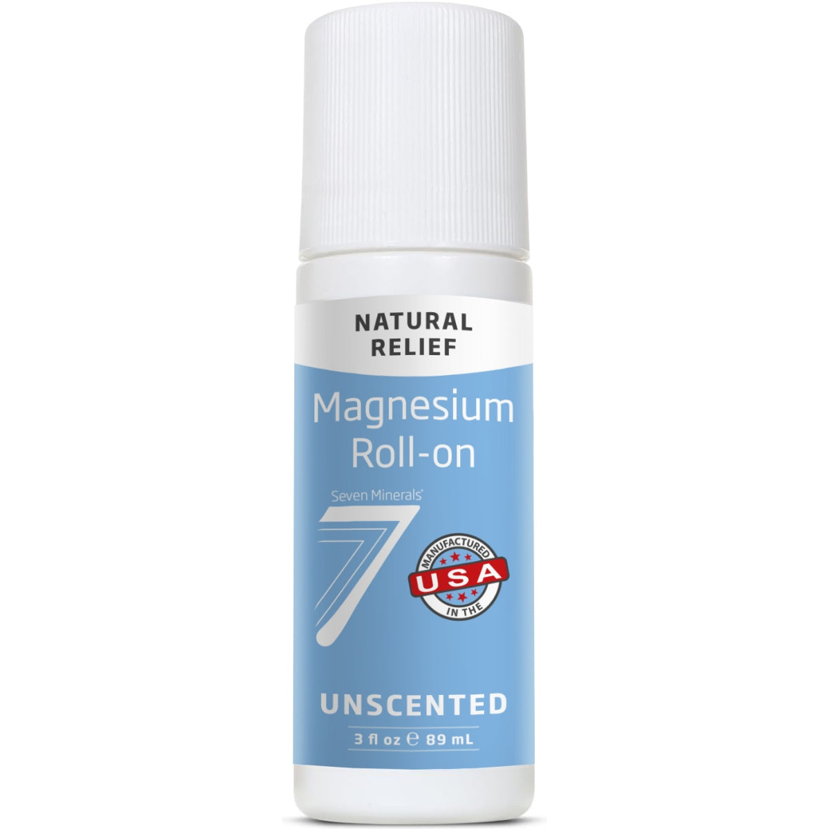 Magnesium Roll On Stick - Pure, 3 Fl Oz