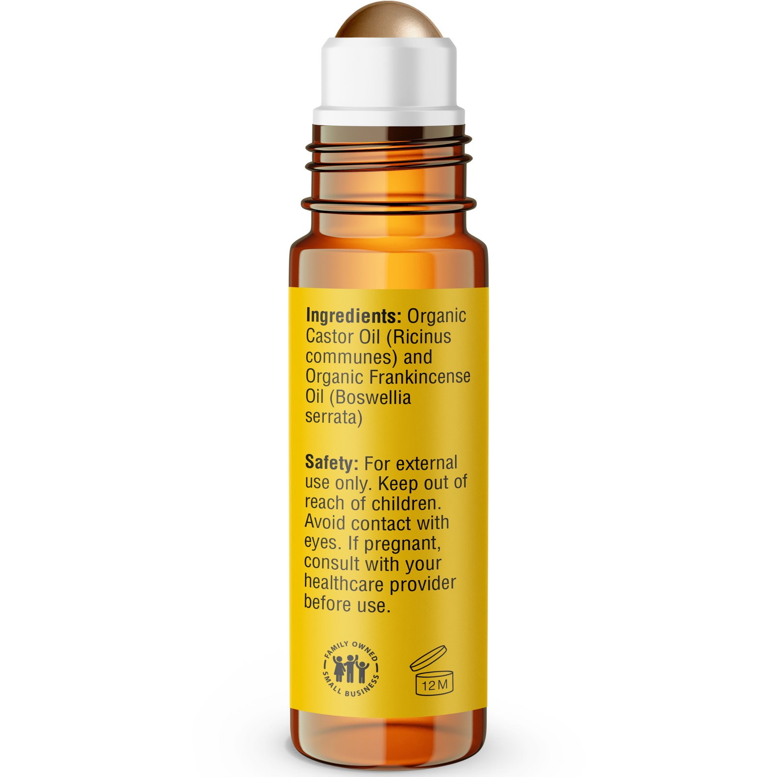 Roll On Castor with Frankincense 0.33 oz