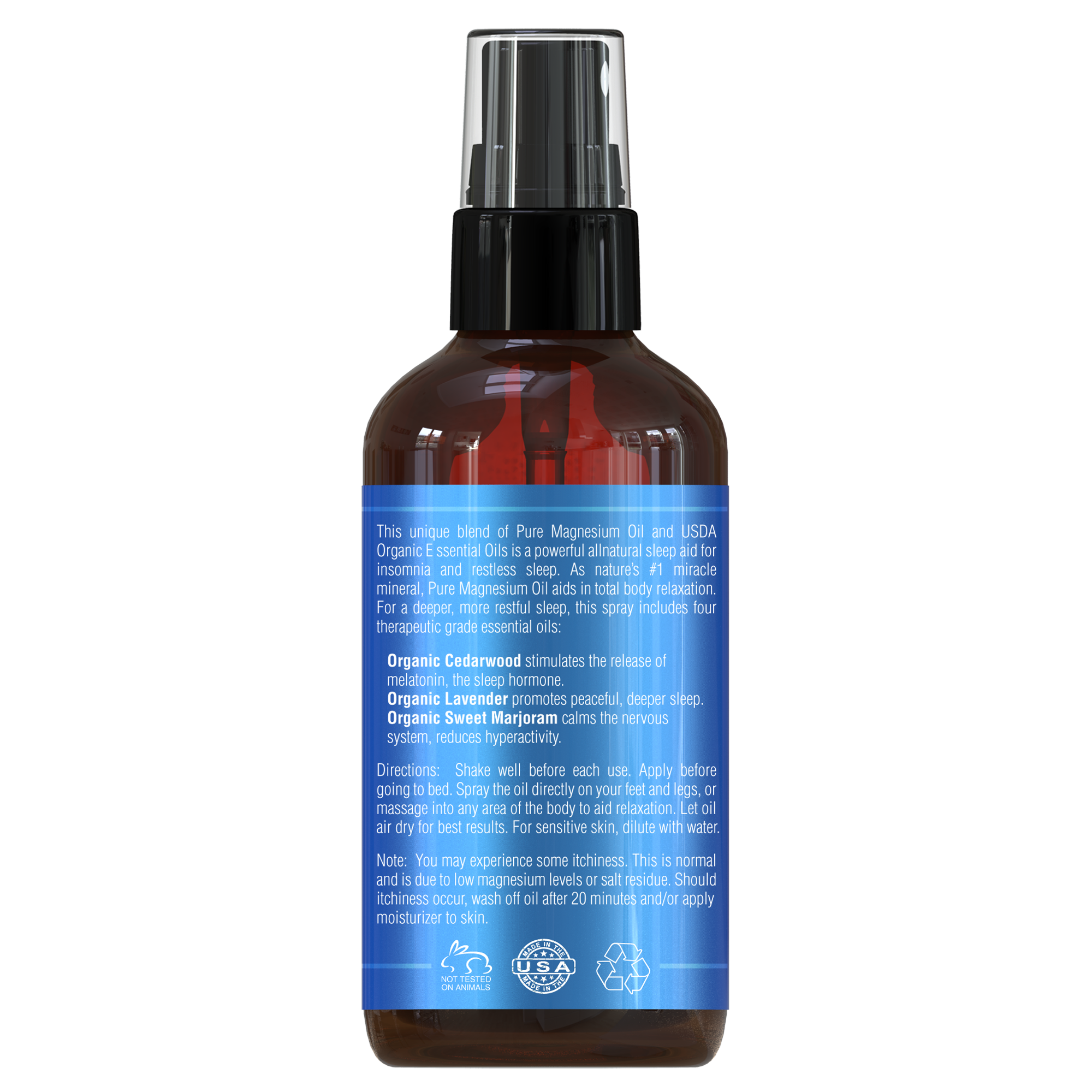 Relaxing Night Magnesium Spray, 4 Oz