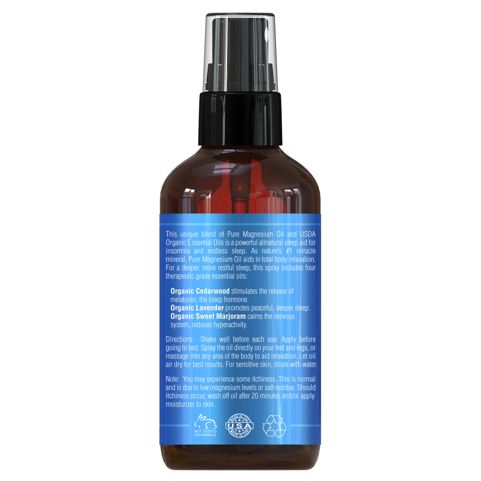 Relaxing Night Magnesium Spray, 4 Oz