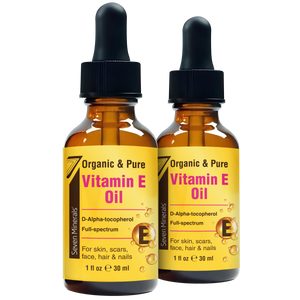 Ultra Pure Vitamin E Oil - Full-Spectrum D-Alpha Tocopherol, 1 Fl Oz