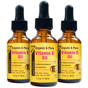 Ultra Pure Vitamin E Oil - Full-Spectrum D-Alpha Tocopherol, 1 Fl Oz