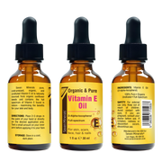 Ultra Pure Vitamin E Oil - Full-Spectrum D-Alpha Tocopherol, 1 Fl Oz