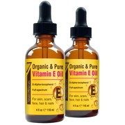 Ultra Pure Vitamin E Oil - Full-Spectrum D-Alpha Tocopherol, 4 Fl Oz