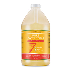 Castile Soap - Sweet Orange (Shipping Within USA only)
