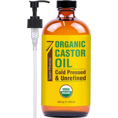 seven minerals usda organic castor oil