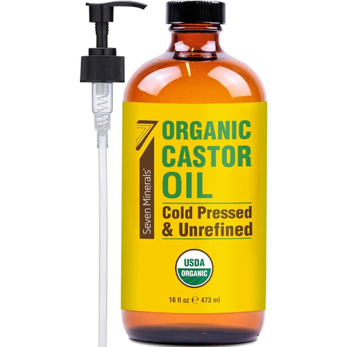 seven minerals usda organic castor oil