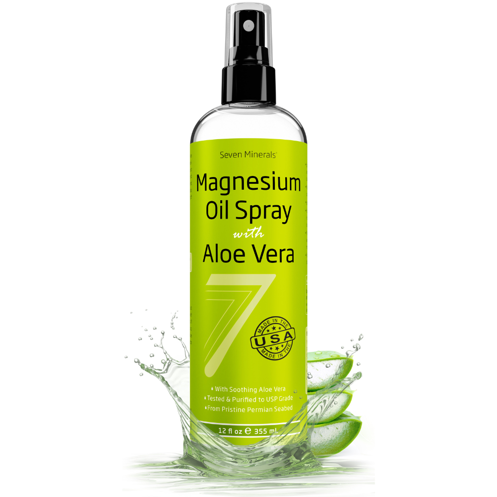 Magnesium Oil with Aloe Vera, BIG 12 Oz