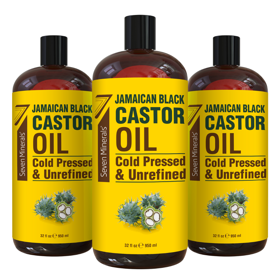 Organic Jamaican Black Castor Oil (Shipping Within USA only)