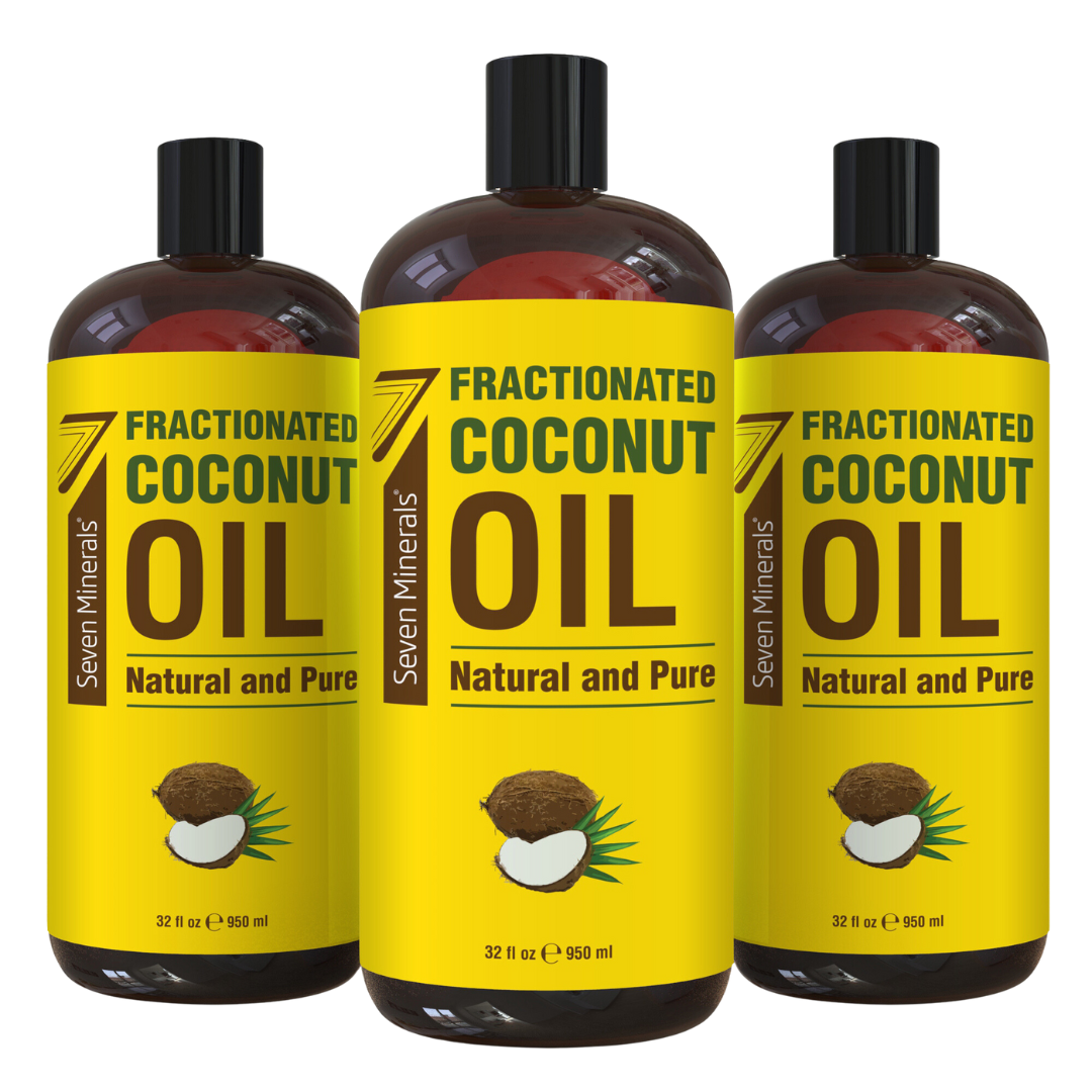 Pure Fractionated Coconut Oil (Shipping Within USA only)
