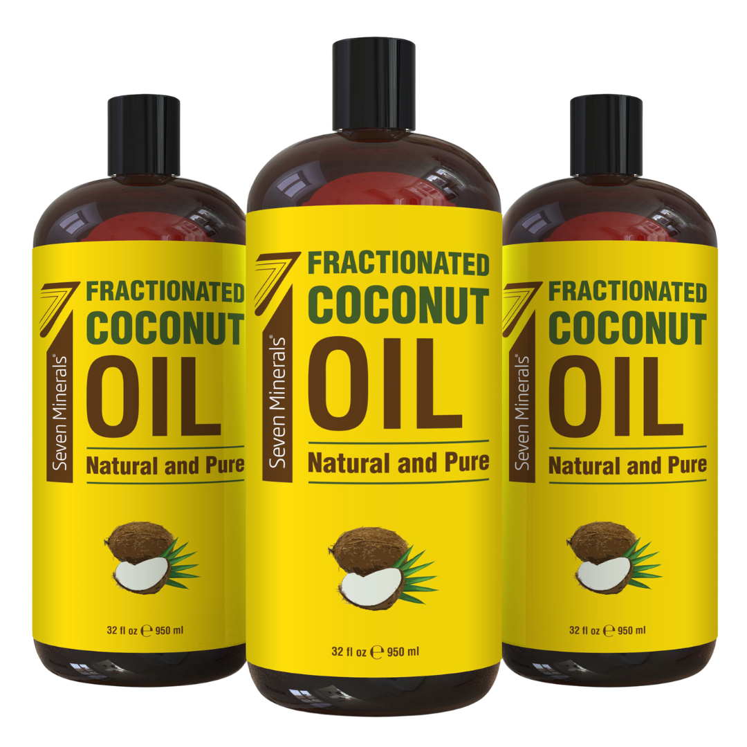 Pure Fractionated Coconut Oil (Shipping Within USA only) - Seven Minerals Pure Fractionated Coconut Oil (Shipping Within USA only) - Seven Minerals