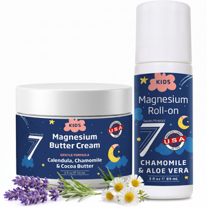 Kids Magnesium Bedtime Duo — Kids Magnesium Roll-On and Kids Magnesium Butter Cream
