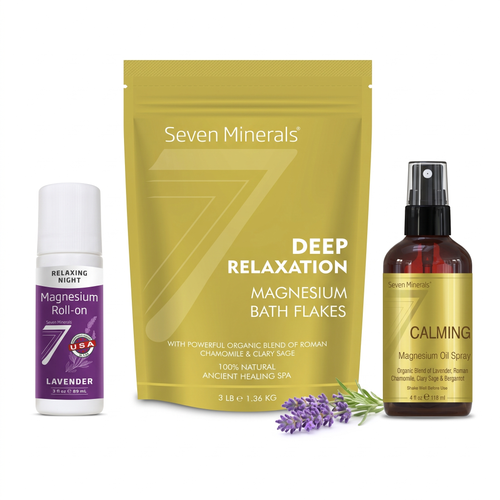 Stress & Anxiety Kit — 3-Piece Magnesium Calm Bundle