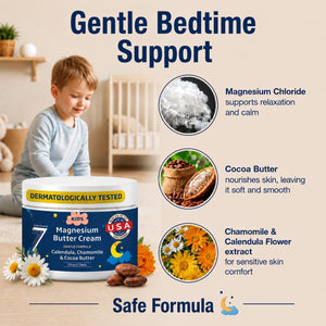 Gentle bedtime support: magnesium chloride supports relaxation and calm