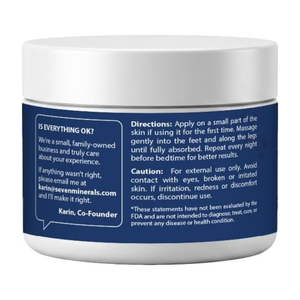 Directions and caution for Kids Magnesium Butter Cream