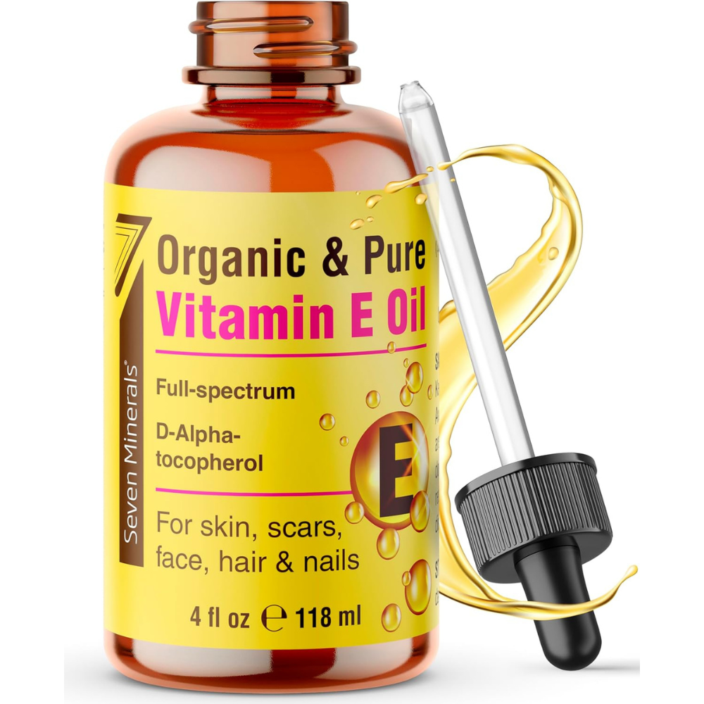 Ultra Pure Vitamin E Oil - Full-Spectrum D-Alpha Tocopherol, 4 Fl Oz