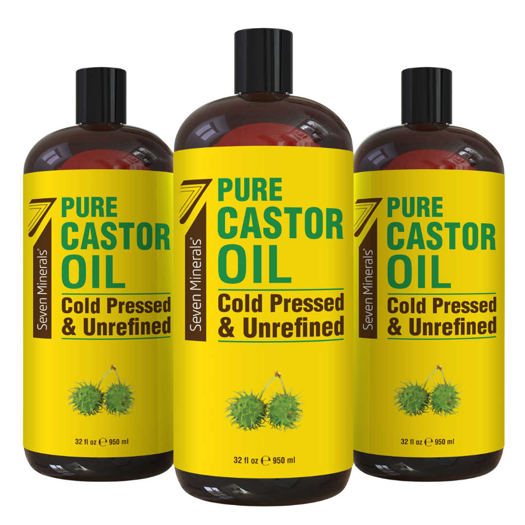 Cold Pressed Castor Oil (Shipping Within USA only)