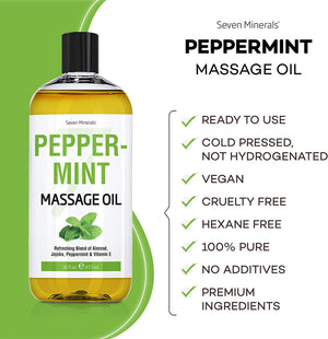 peppermint massage oil