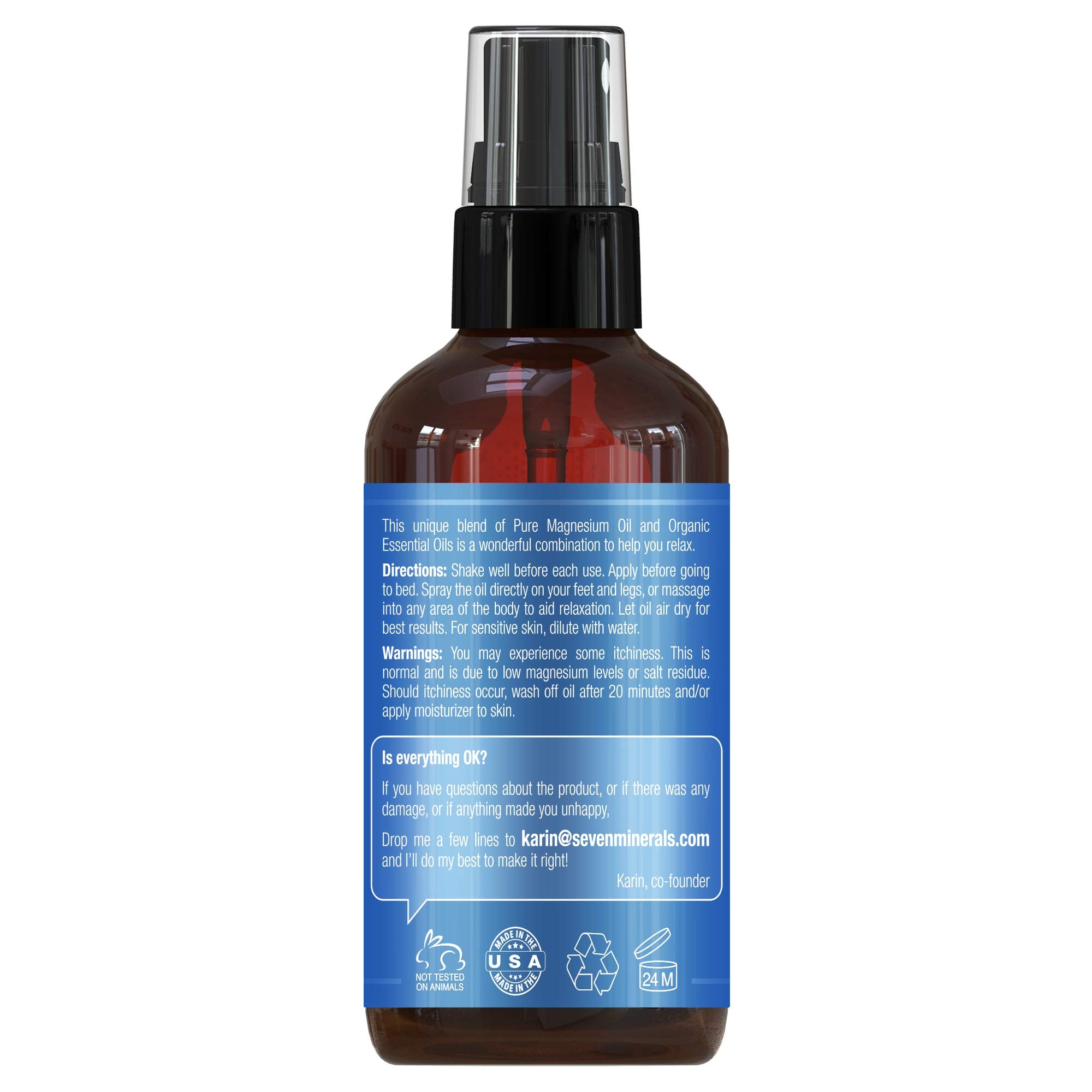 Sleep Well Magnesium Spray, 4 Oz