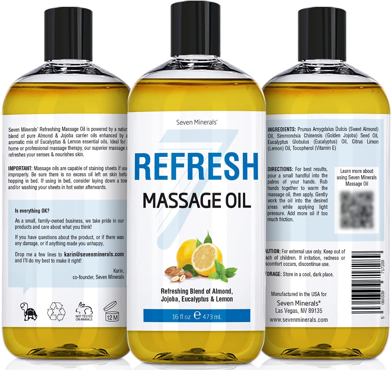 refresh massage oil