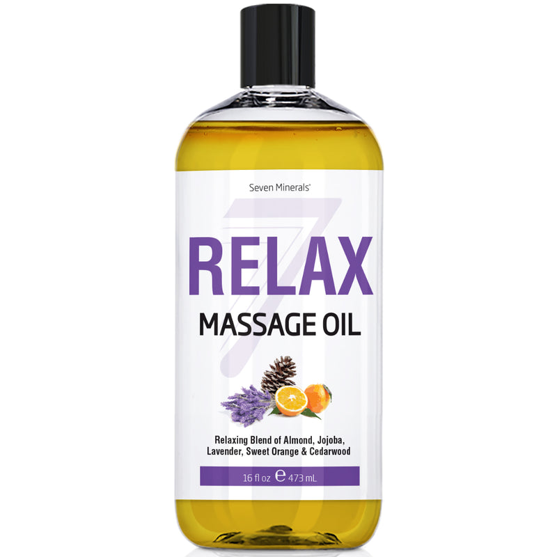 New Relaxing Massage Oil for Massage Therapy Big 16oz Bottle Ideal