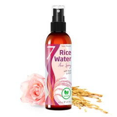 Rice Water Spray 4oz Rose