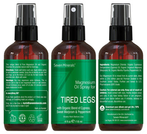 Leg Cramp Pain Relief Spray 4oz