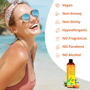 NEW Recovery After Sun Gel with Aloe Vera - Big 12 Fl Oz
