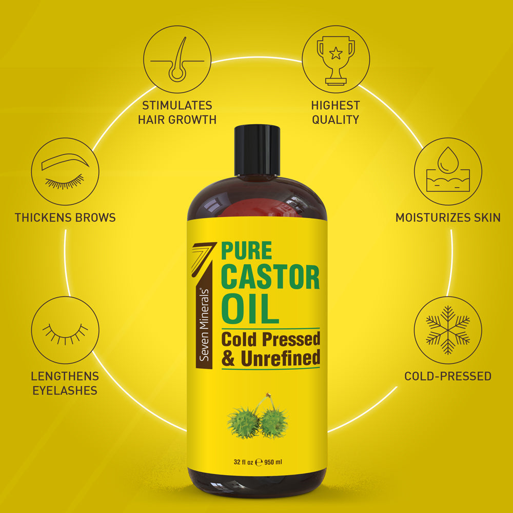 benefits of pure castor oil