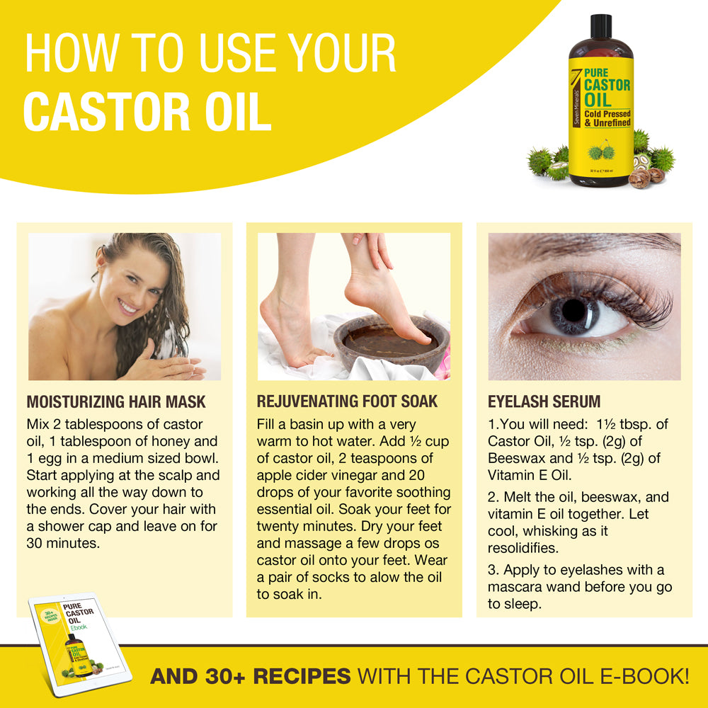 how to use castor oil