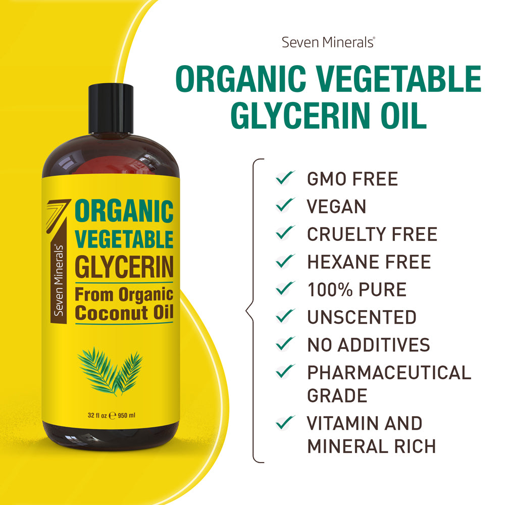Organic Vegetable Glycerine (Shipping Within USA only)