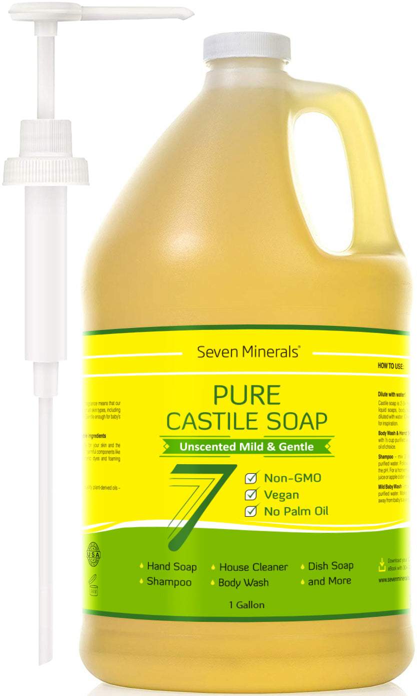 Natural Liquid Soap Base - 1 Gallon - Skin Care