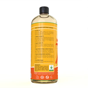 Castile Soap - Sweet Orange (Shipping Within USA only)