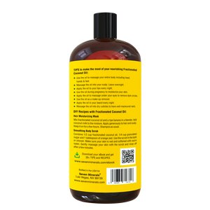 Pure Fractionated Coconut Oil (Shipping Within USA only)