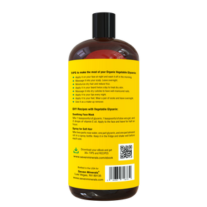 Organic Vegetable Glycerine (Shipping Within USA only)