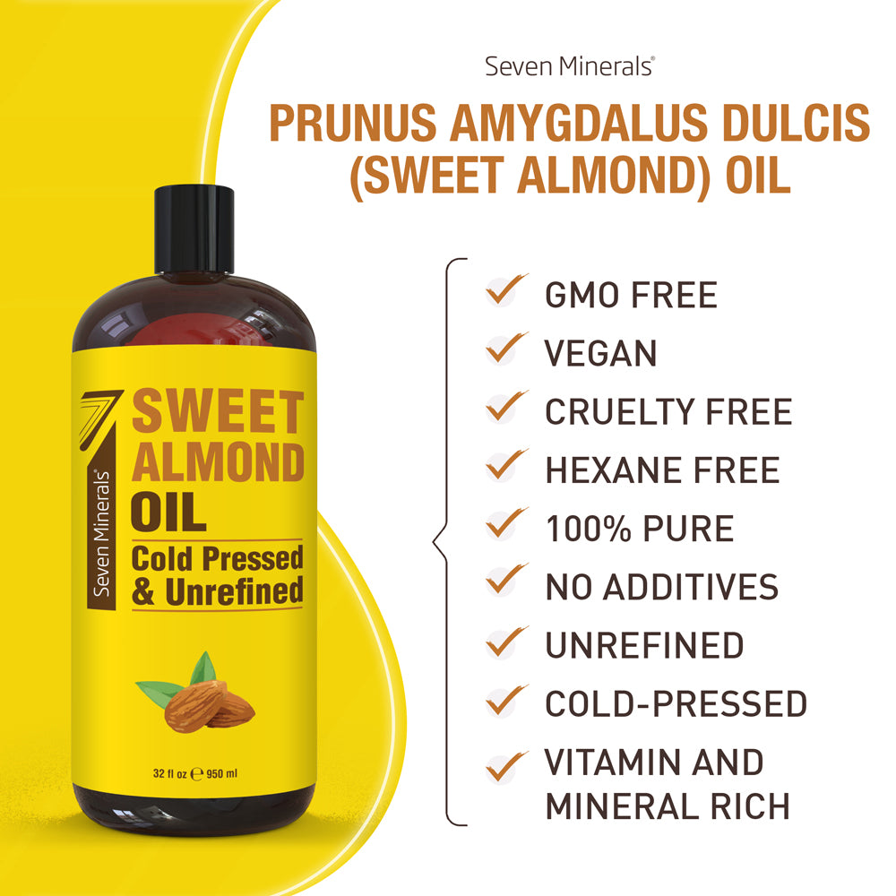 vegan GMO free almond oil