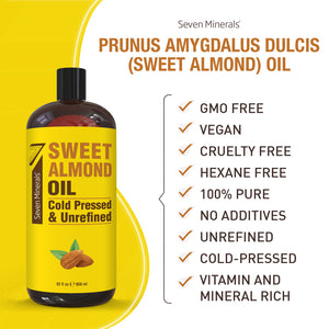 vegan GMO free almond oil