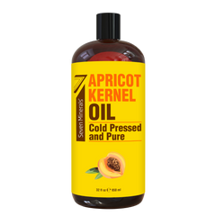 Pure Cold Pressed Apricot Kernel Oil, Hexane Free - Big 32 fl oz