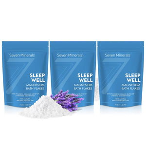 New SLEEP WELL Magnesium Chloride Flakes 3lb