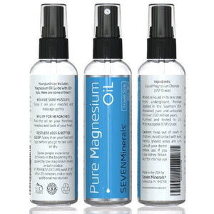 USP Grade Magnesium Oil Travel Size trio